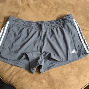 Adidas Women's Athletic Gray Shorts
